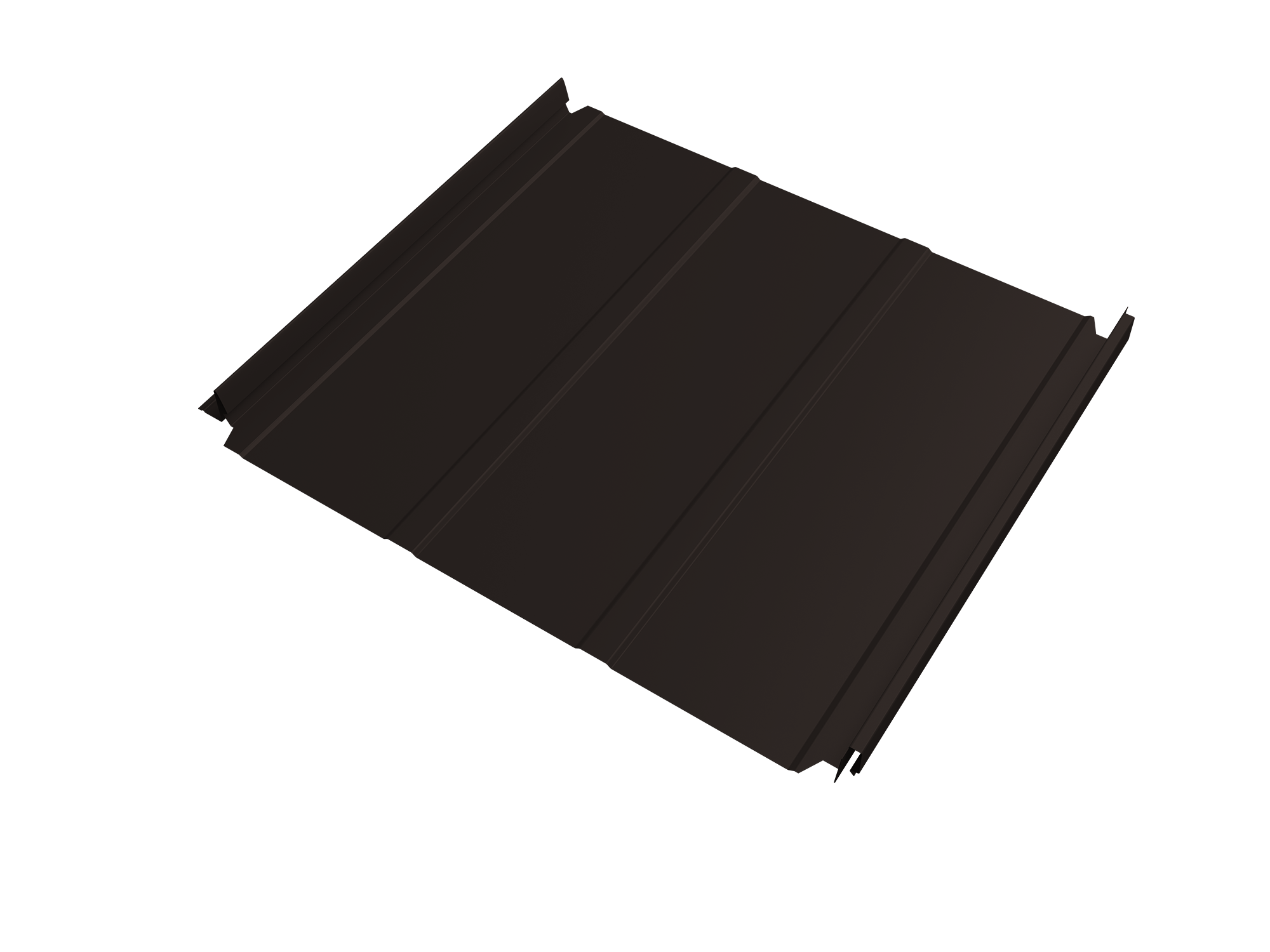 Кликфальц Double Pro Line Grand Line 0,5 Velur X с пленкой на замках RR 32 темно-коричневый