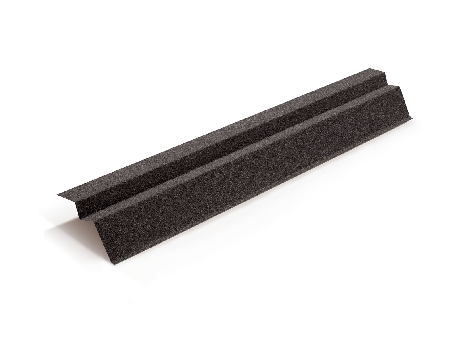 Планка карнизная для композитной черепицы Metrotile серый (1,355м)