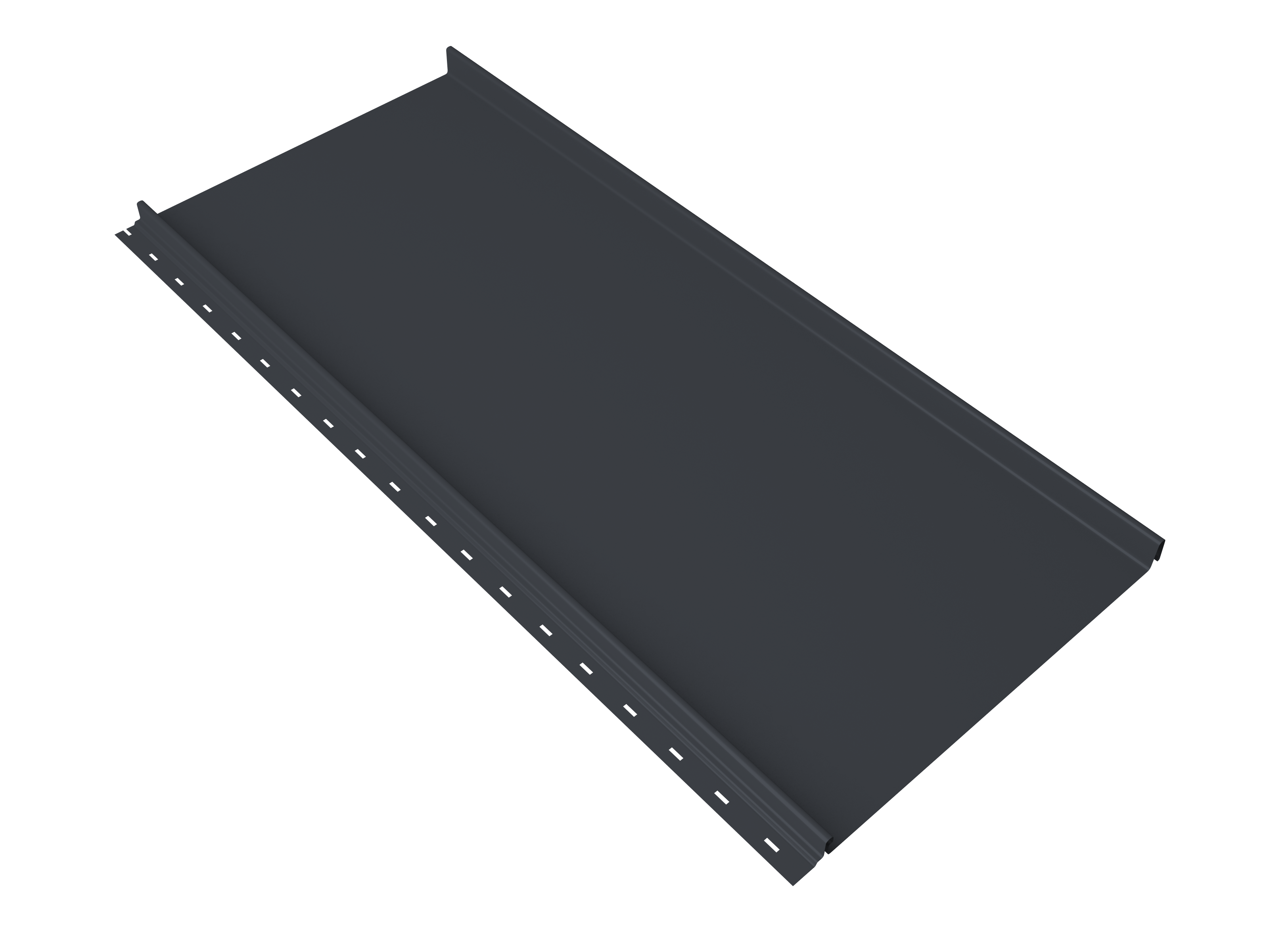 Кликфальц mini Grand Line 0,45 Drap TwinColor с пленкой на замках RAL 7024 мокрый асфальт