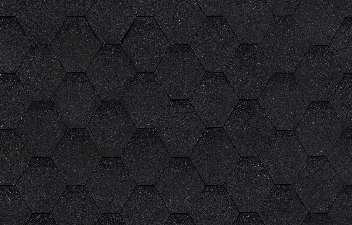 Черепица гибкая Технониколь Оптима Соната черный