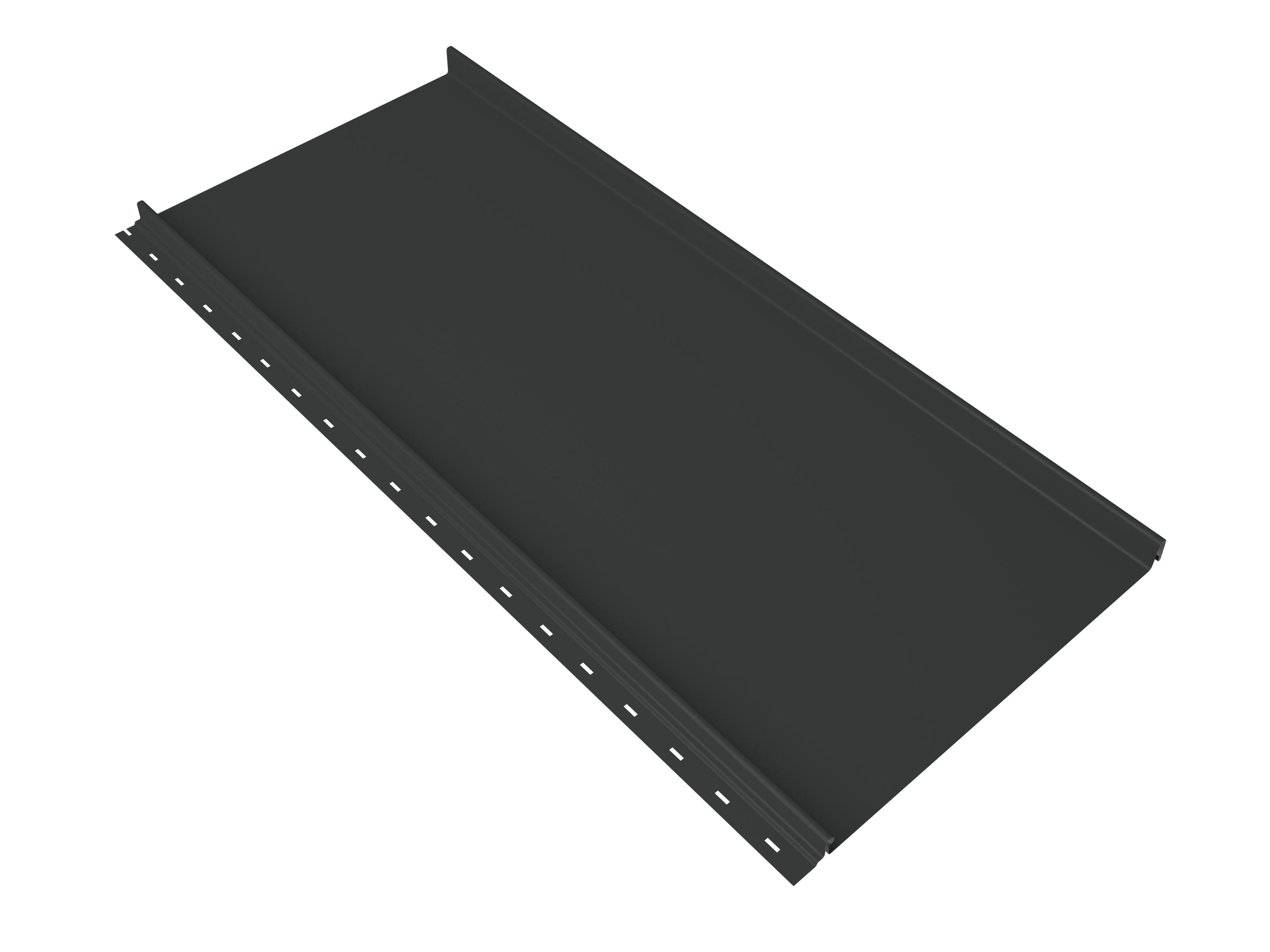 Кликфальц mini Grand Line 0,45 Drap TX с пленкой на замках RAL 7016 антрацитово-серый