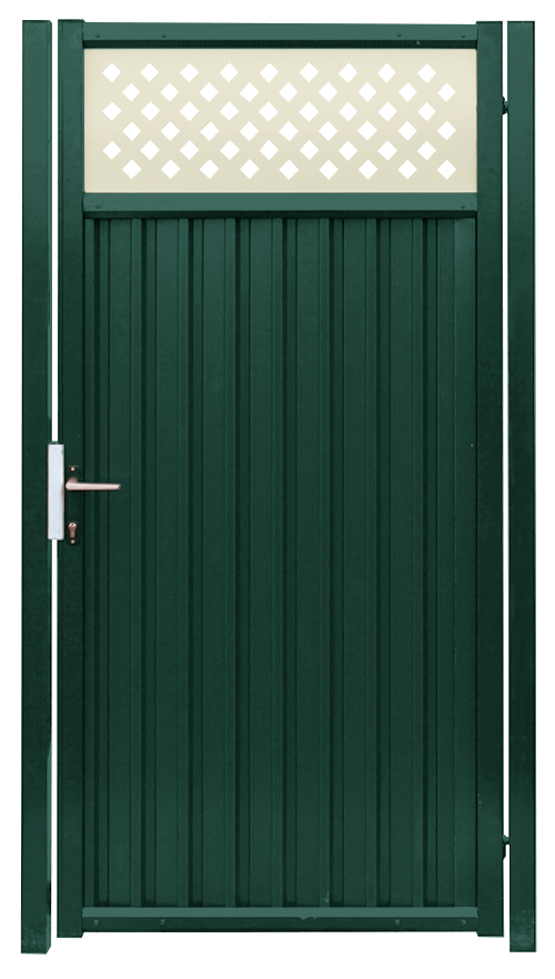 Калитка Estet Plus 2,0х1 RAL 6005/1013