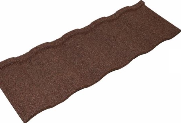 Лист композитной черепицы Grand Line Roman капучино