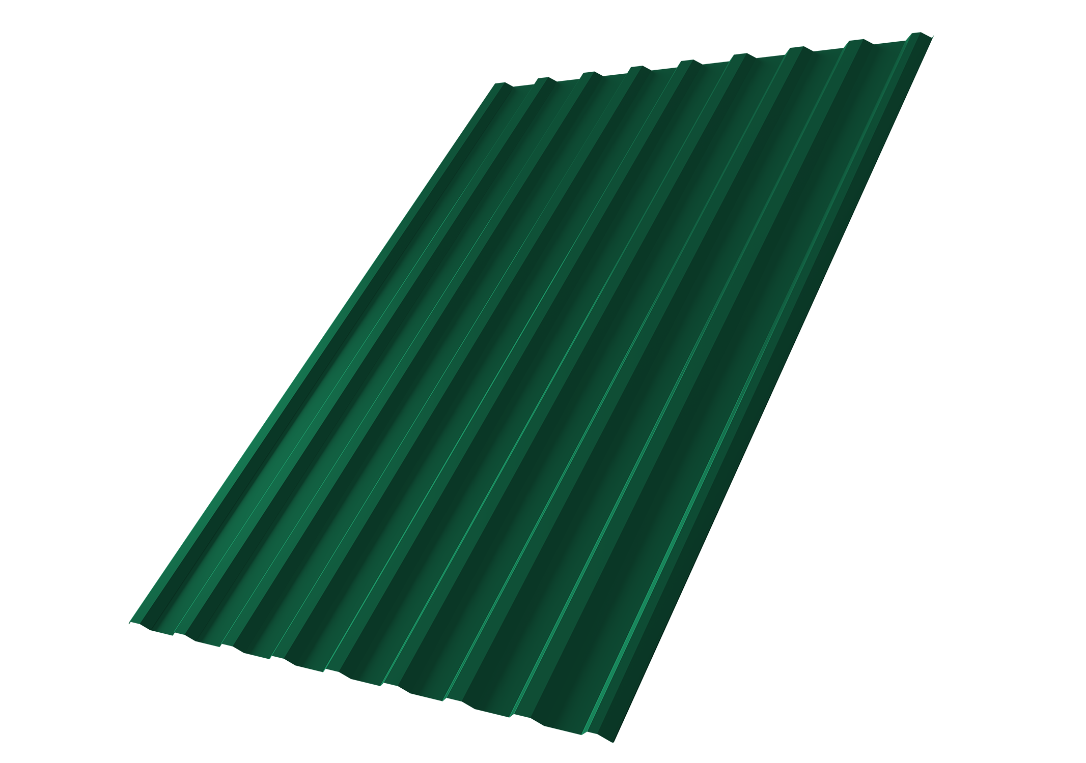 Профнастил С20R Grand Line 0,45 PE lite RAL 6005 зеленый мох