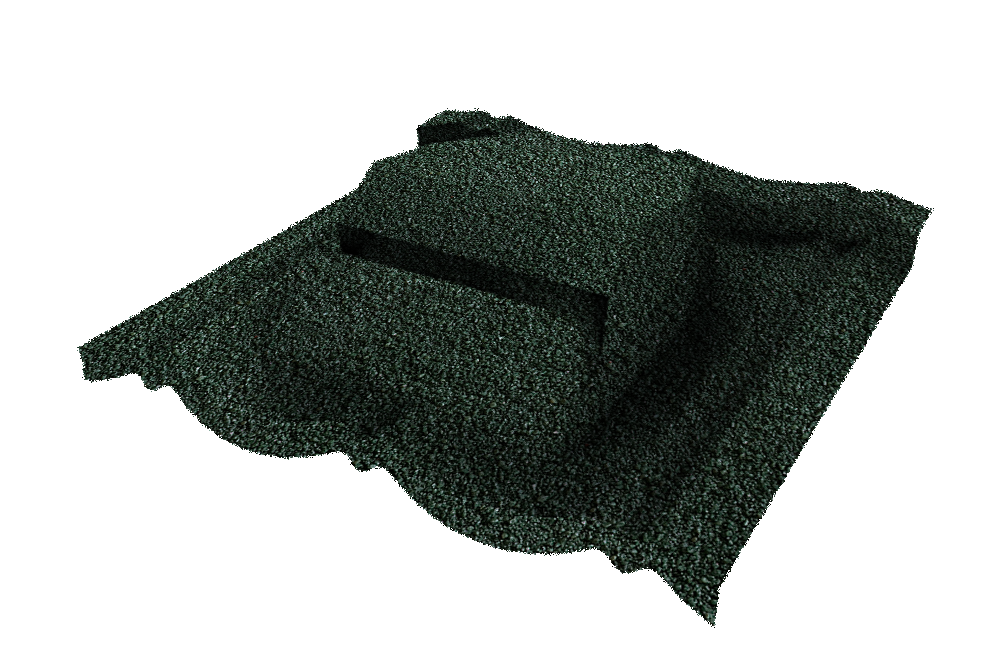 Вентилятор кровельный для композитной черепицы Metrotile RV75 MetroClassic темно-зеленый