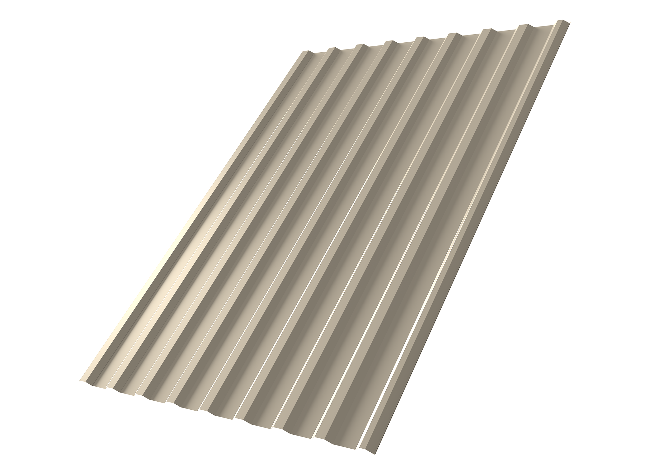 Профнастил С20R Grand Line 0,45 PE RAL 1015 светлая слоновая кость