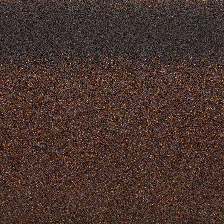 RoofShield Коньково-карнизная черепица Коричневый с оттенением (6,6м2) HR-15