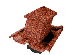 Вентилятор кровельный для композитной черепицы Metrotile HV15-15 Mistral скарлет