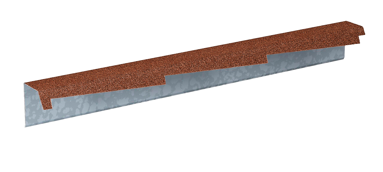 Планка фронтонная резная левая Gerard 1,2м, цвет 201