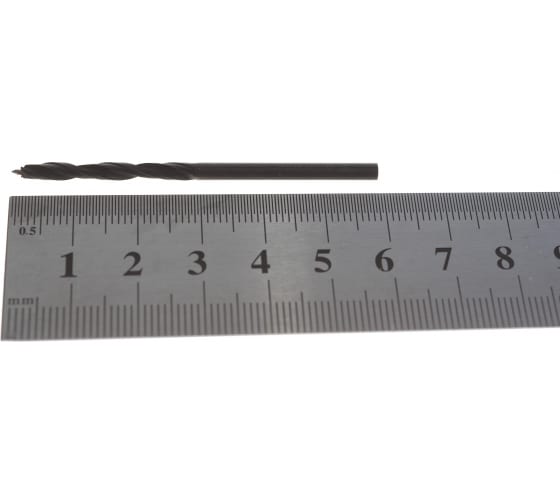 Сверло спиральное Зубр Профессионал (d3x60/30) по дереву М-образная заточка (29421-060-03_z01)