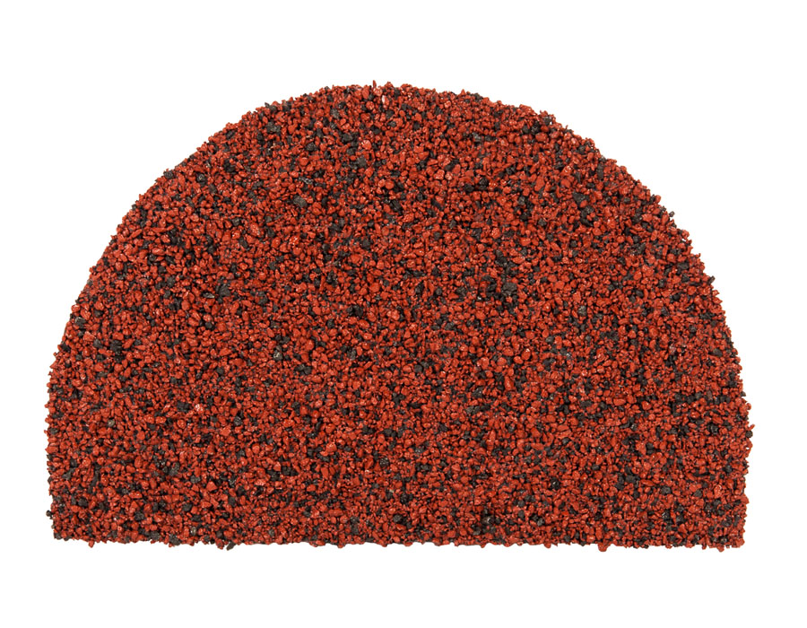 Заглушка конька полукруглого для композитной черепицы Luxard бордо