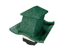 Вентилятор кровельный для композитной черепицы Metrotile HV15-15 MetroRoman зеленый