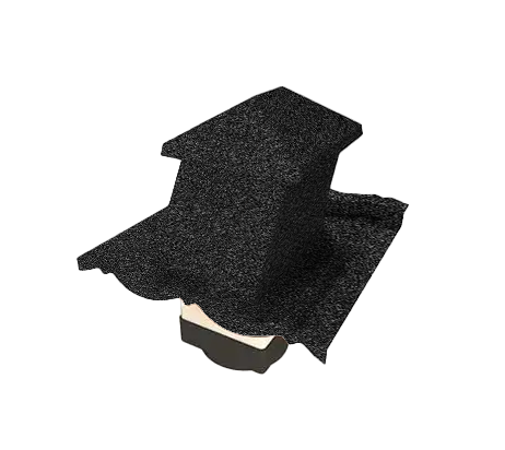 Вентилятор кровельный для композитной черепицы Metrotile HV15-15 MetroClassic черный