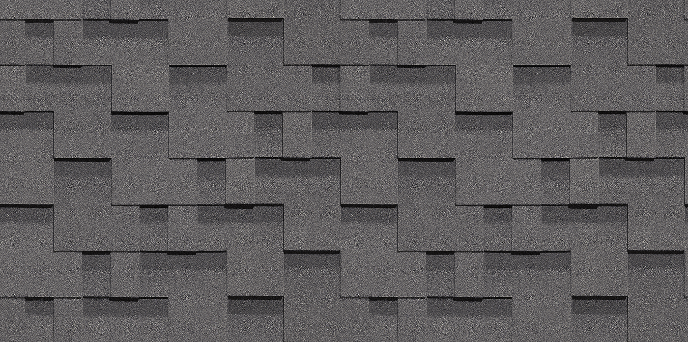 Черепица гибкая Docke Pie Standart Тетрис серый
