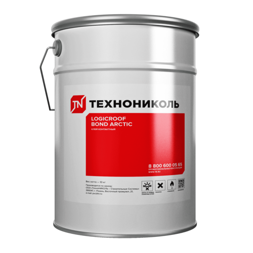Клей контактный ТехноНИКОЛЬ Logicroof Bond Arctic зимний, 10 кг