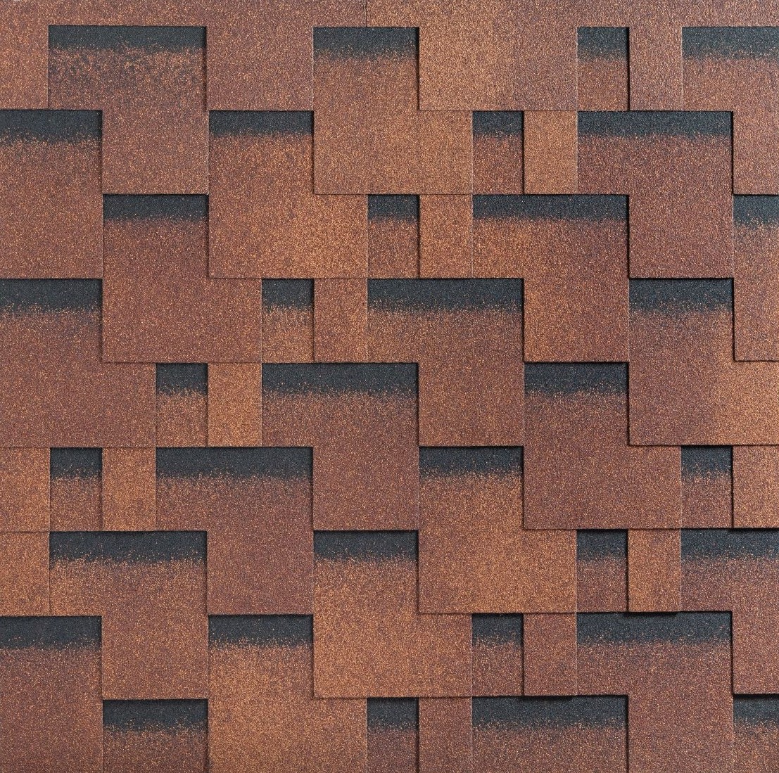 Черепица гибкая Katepal Rocky терракота