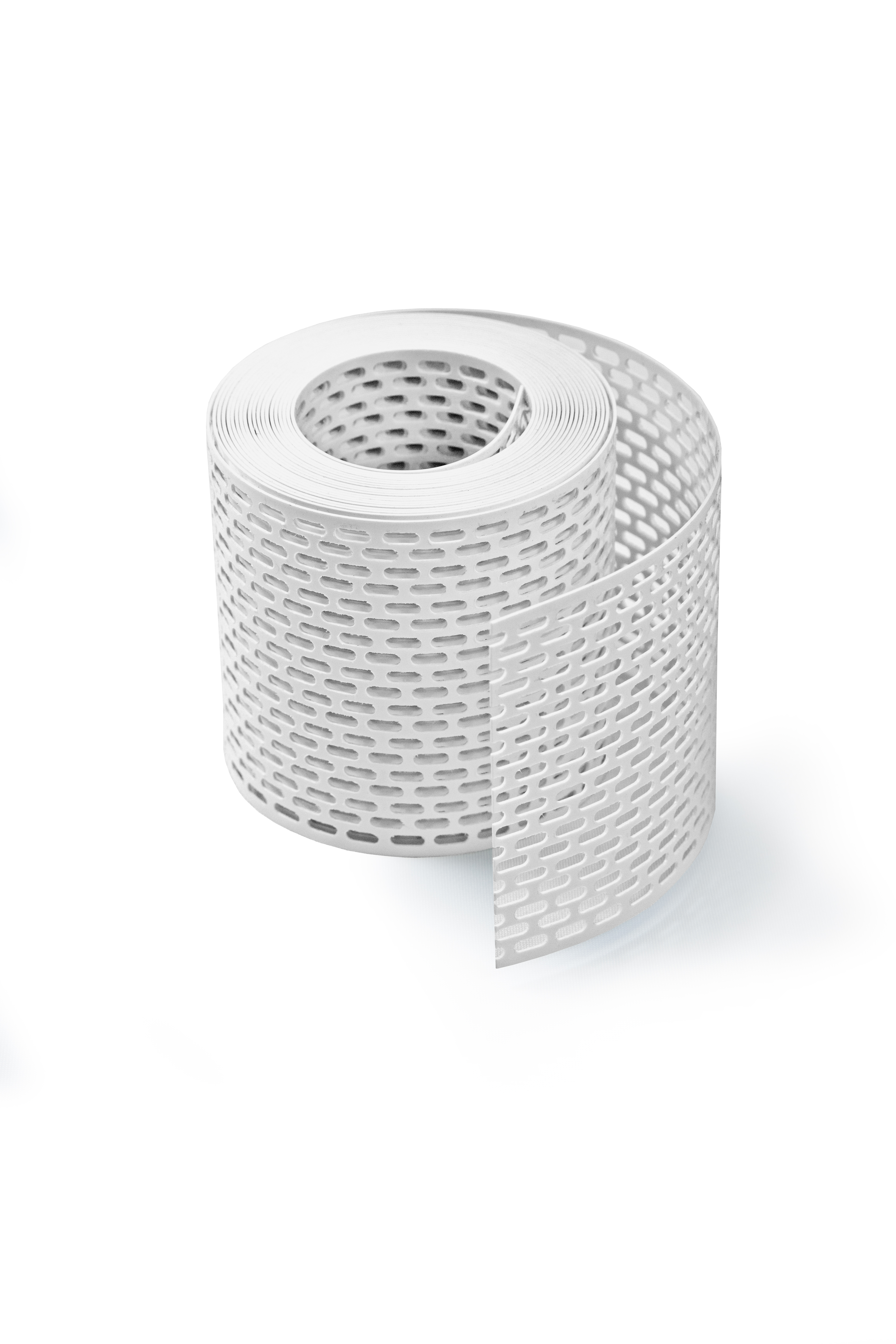 Лента вентиляционная карнизная Grand Line 100х5000 белый