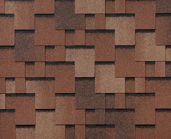 Черепица гибкая RoofShield Фемили Лайт Модерн сандаловый