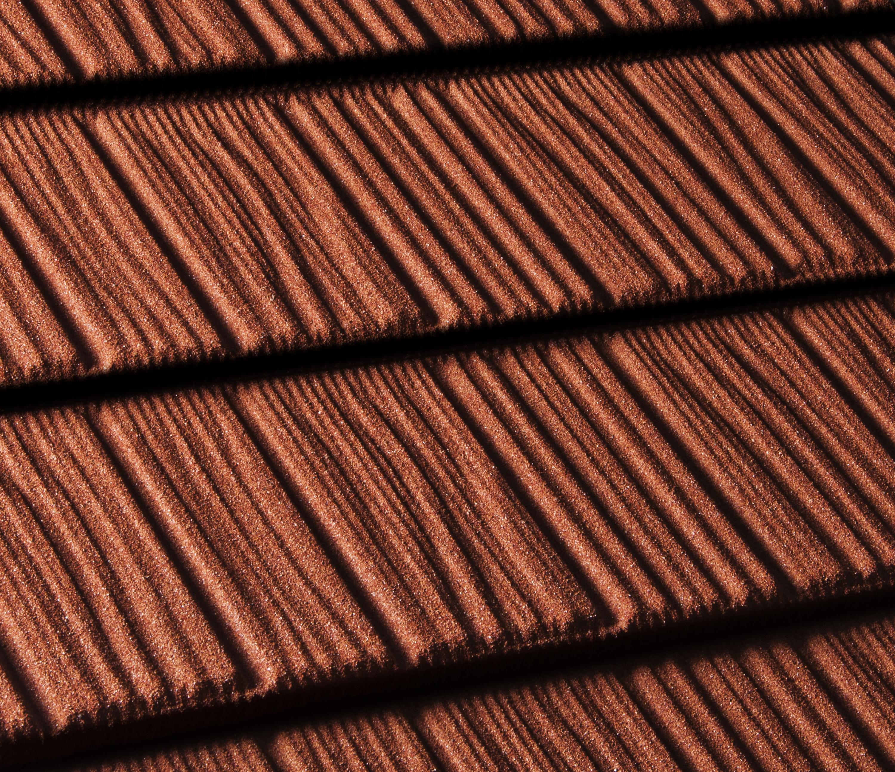 Лист композитной черепицы Gerard Shake rosso