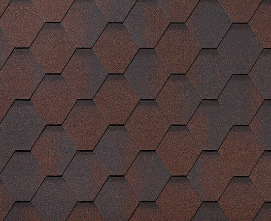 Черепица гибкая RoofShield Классик Стандарт медный