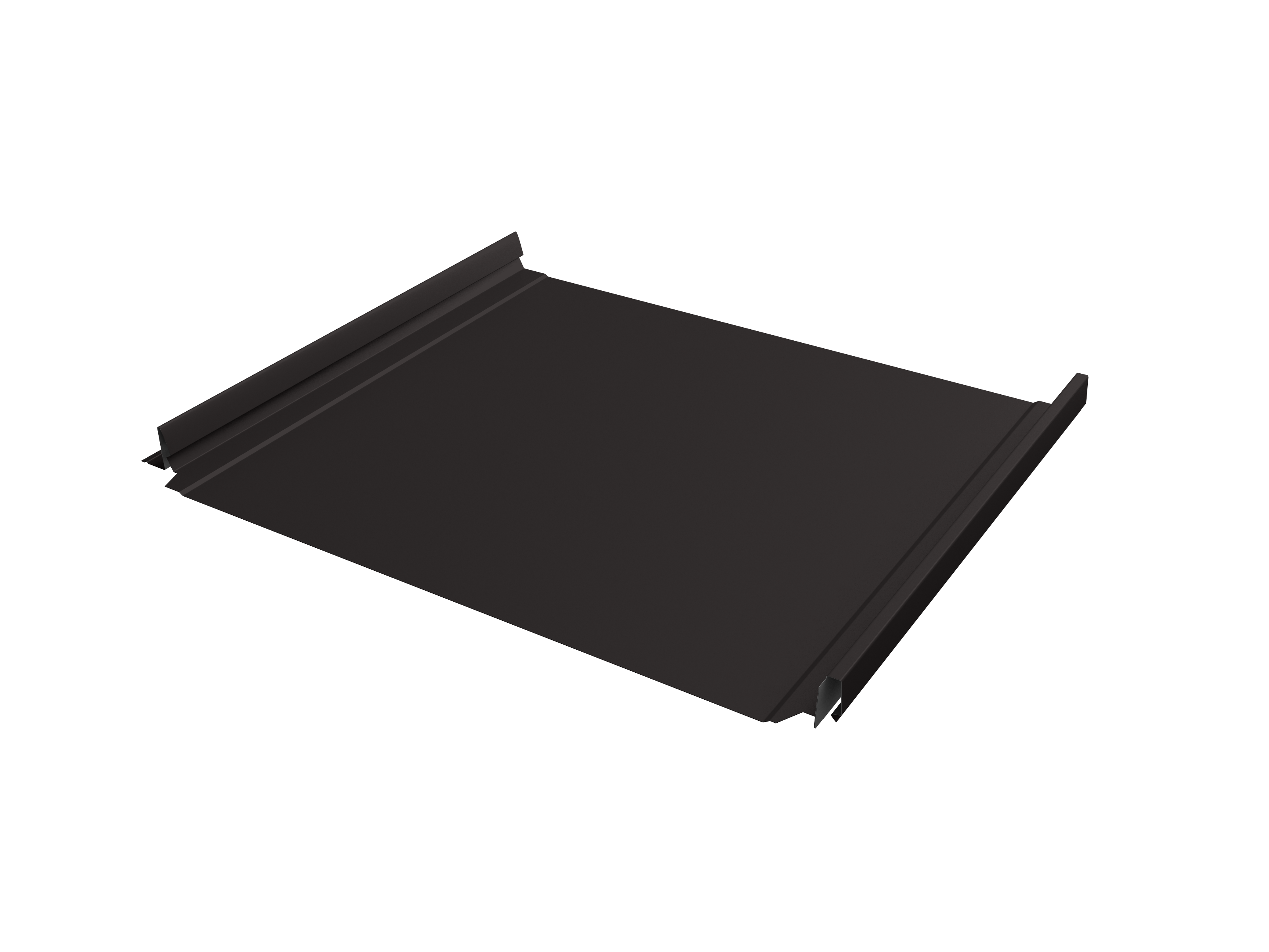 Кликфальц Pro Grand Line 0,5 Satin с пленкой на замках RR 32 темно-коричневый