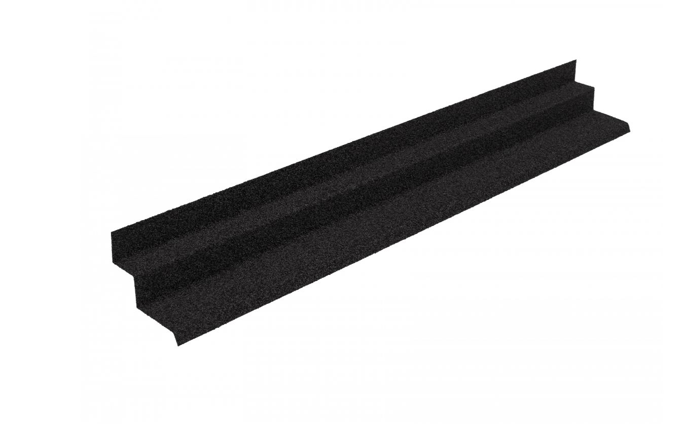 Планка карнизная для композитной черепицы Luxard морион (1,25м)