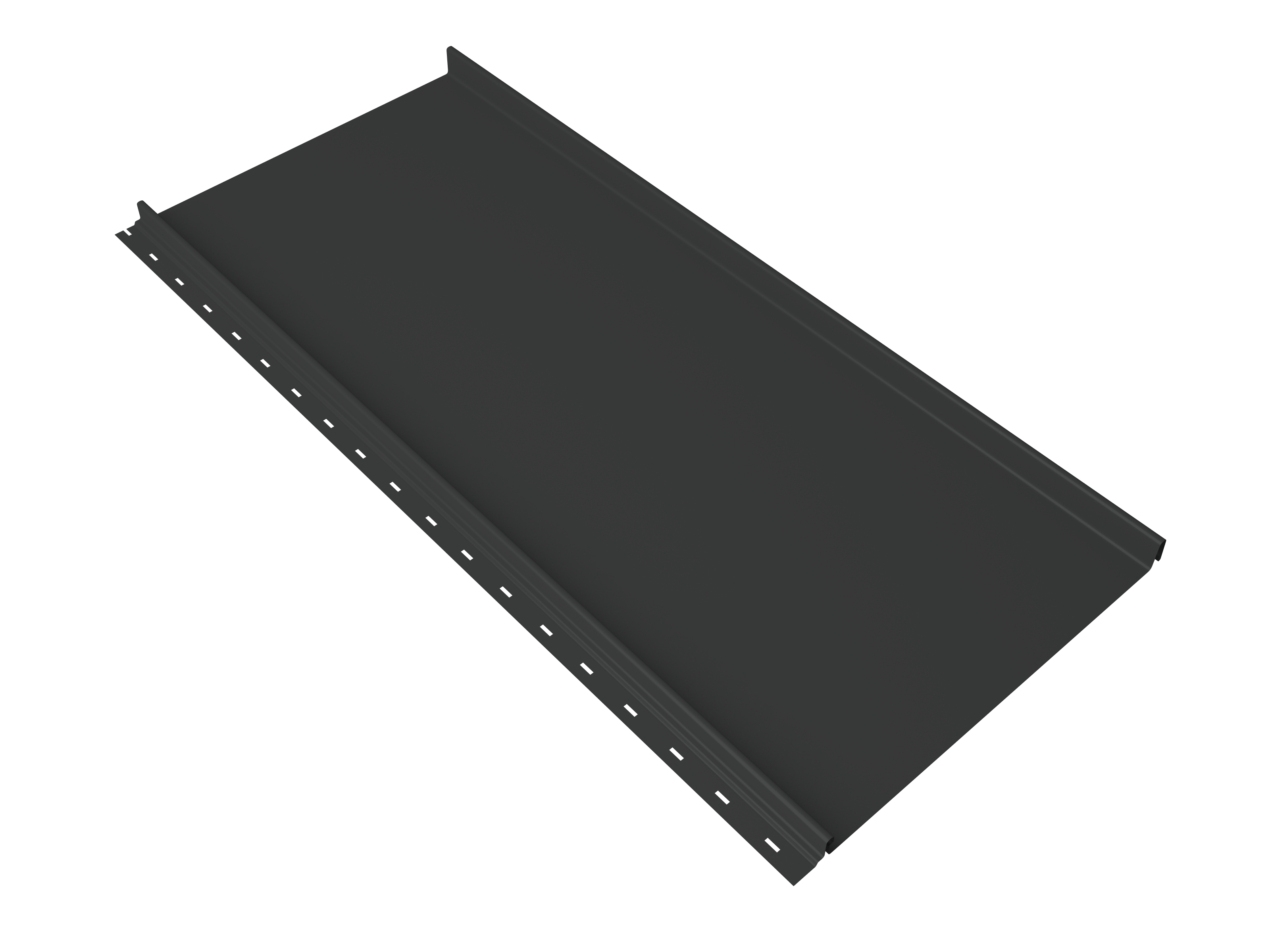 Кликфальц mini Grand Line 0,5 Velur X с пленкой на замках RAL 7016 антрацитово-серый