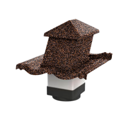 Вентилятор кровельный для композитной черепицы Metrotile HV15-15 MetroBond кофе