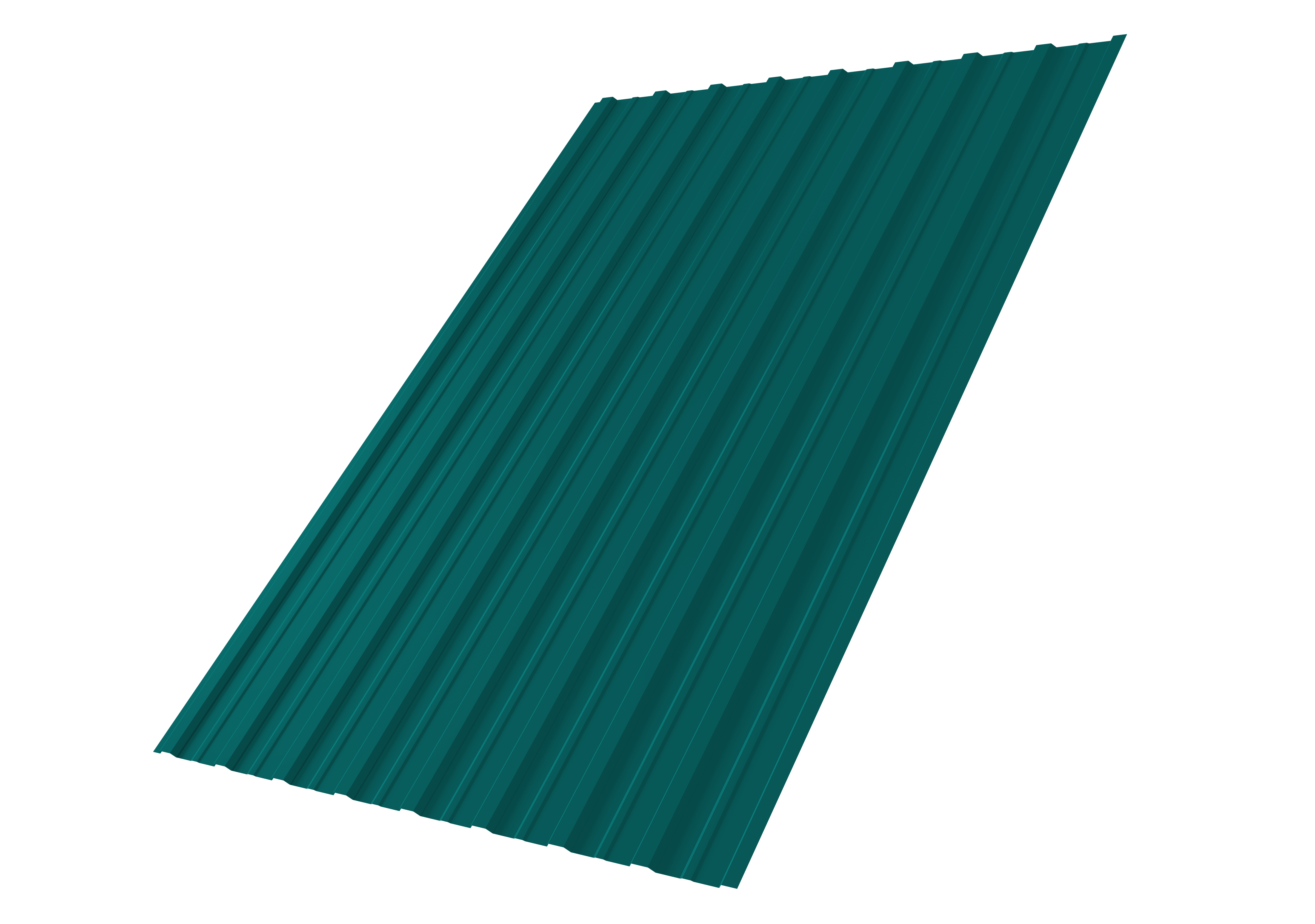 Профнастил С10A Grand Line 0,45 PE RAL 5021 водная синь