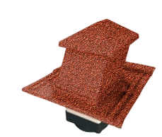 Вентилятор кровельный для композитной черепицы Metrotile HV15-15 MetroViksen скарлет