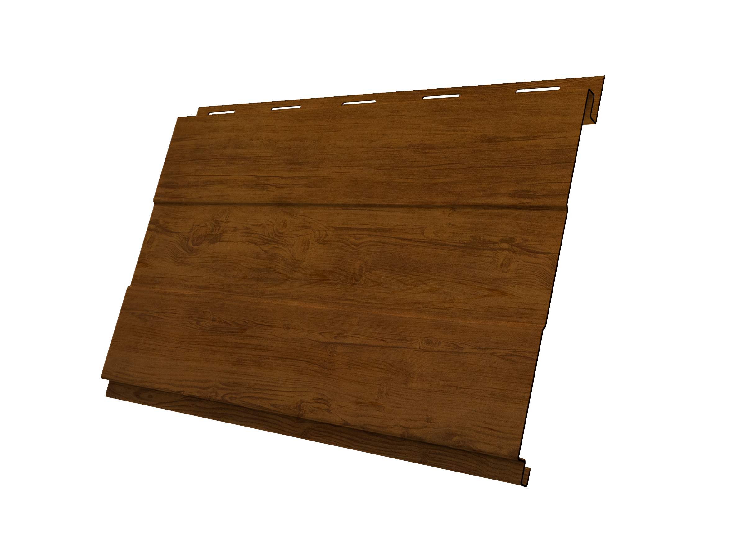 Софит Вертикаль 0,2 prof Grand Line 0,45 Print-double Elite с пленкой Golden Wood