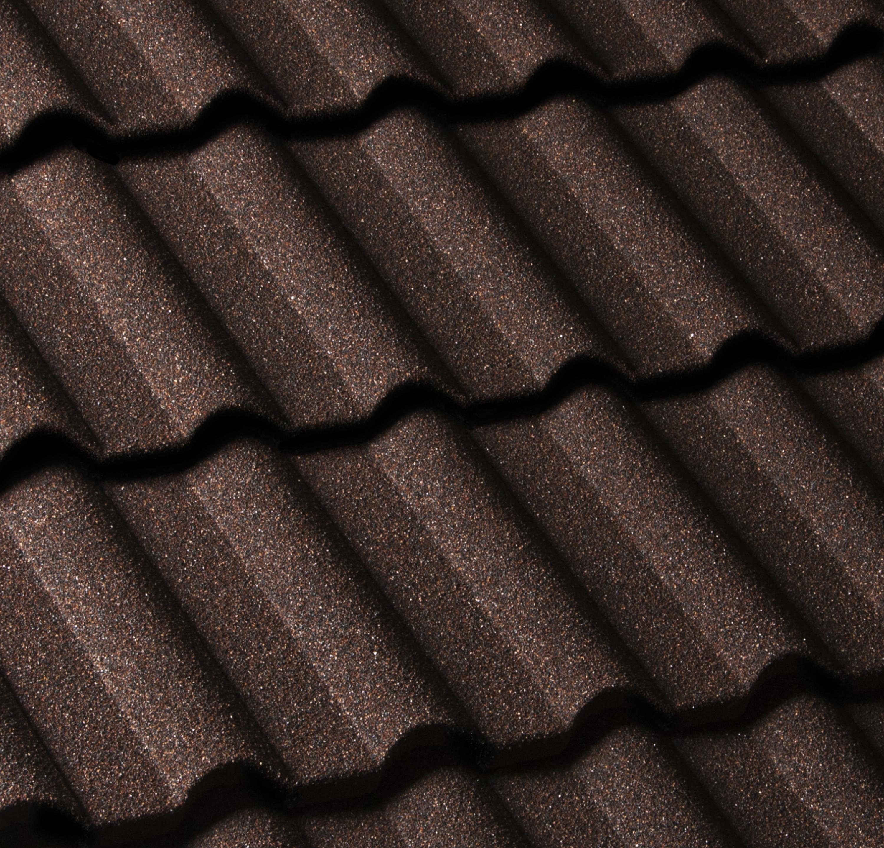 Лист композитной черепицы Gerard Milano chestnut