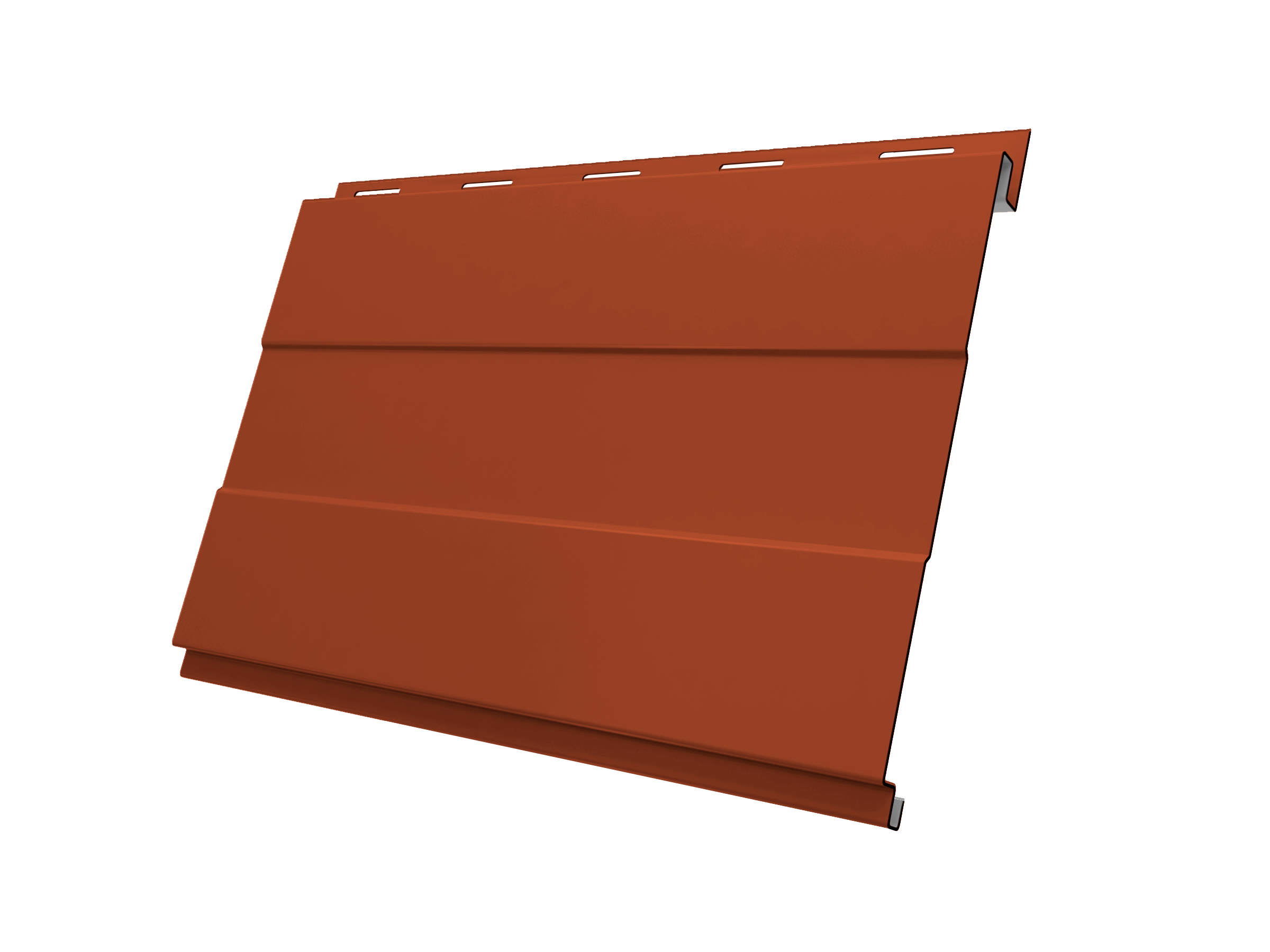 Софит Вертикаль 0,2 prof Grand Line 0,45 Drap RAL 8004 терракота