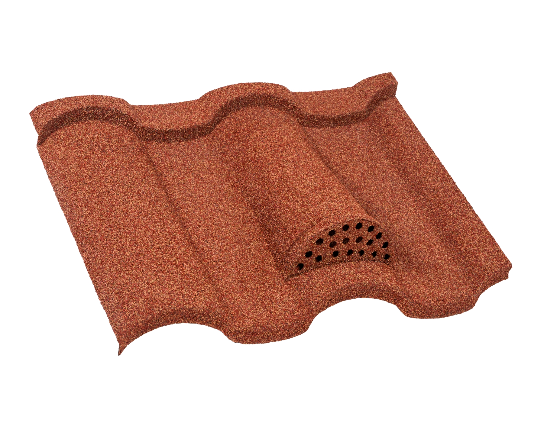 Вентилятор кровельный для композитной черепицы Luxard Roman коралл