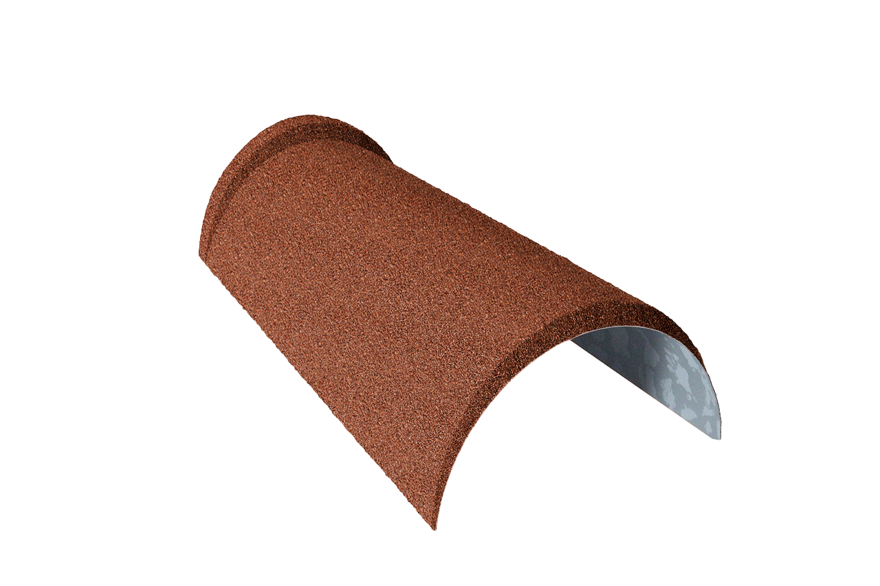 Конек полукруглый Gerard 205 0,43м (сталь), цвет 201