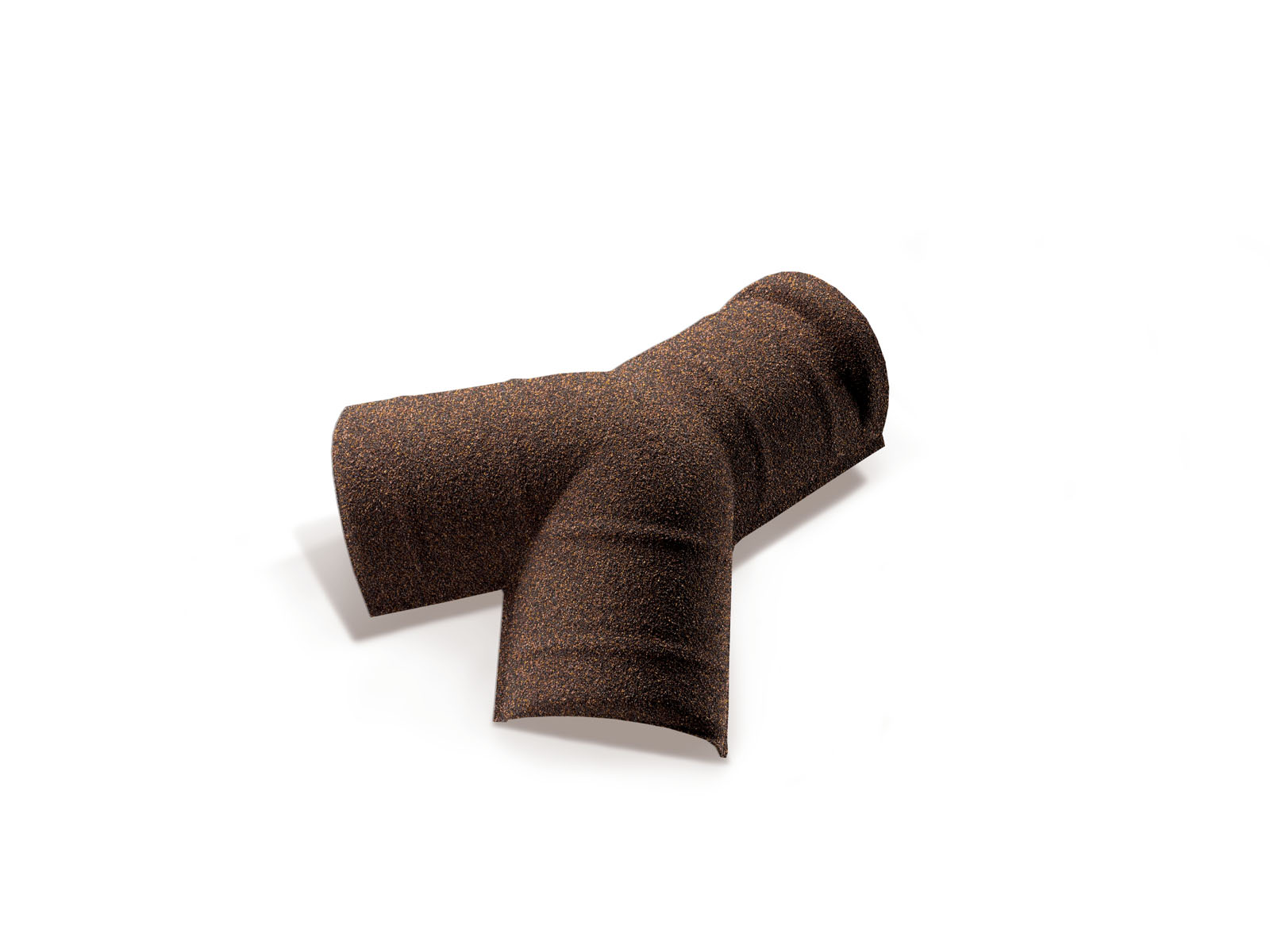 Элемент Y-образный коньковый 15-30 для композитной черепицы Metrotile кофе