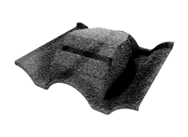 Вентилятор кровельный для композитной черепицы Metrotile RV75 Romana рустик