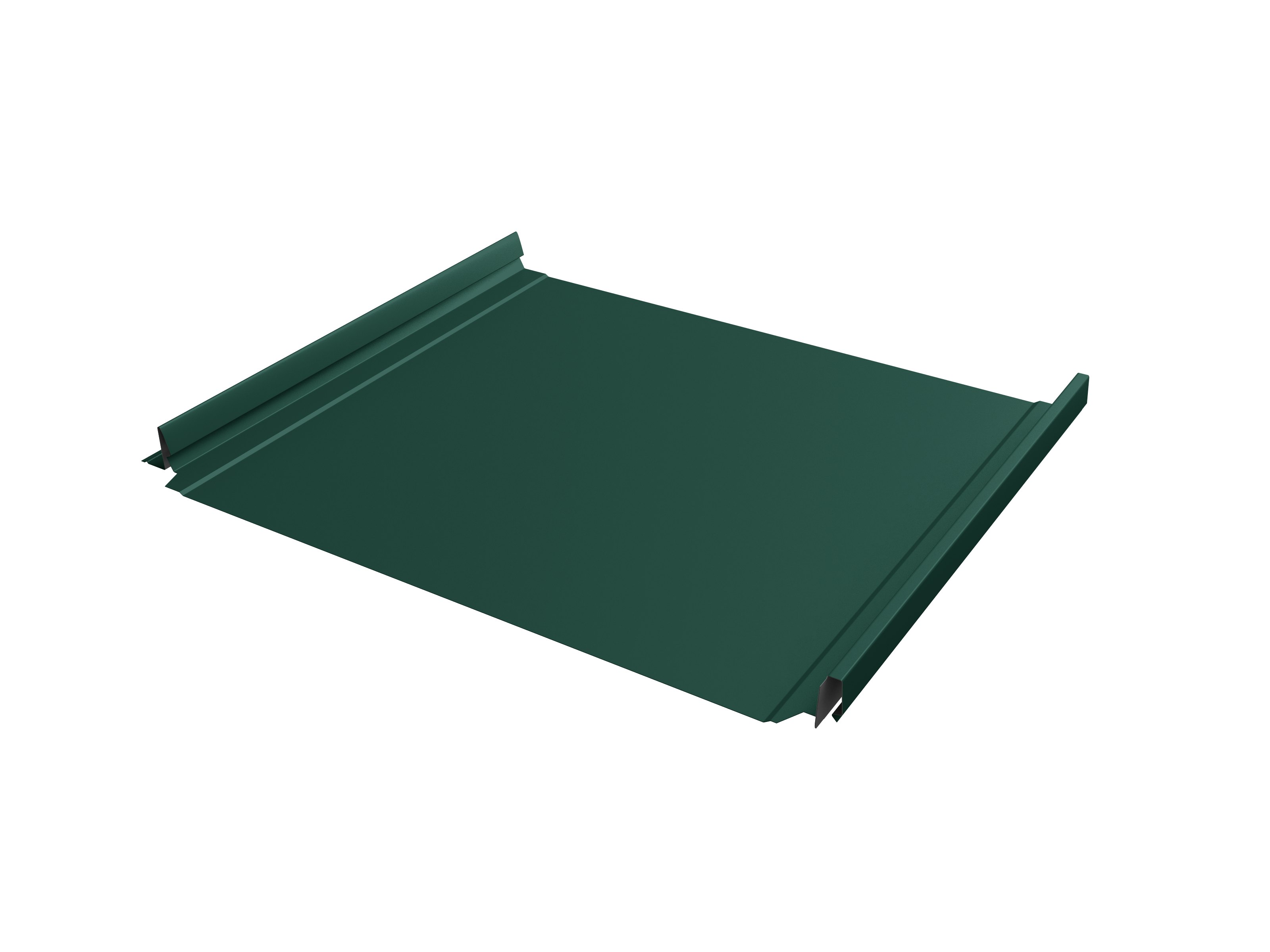 Кликфальц Pro Grand Line 0,45 Drap TX с пленкой на замках RAL 6005 зеленый мох