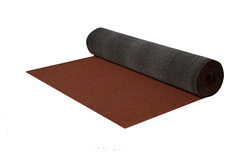 Ковер ендовный RoofShield кирпично-красный E-5 (10м2)