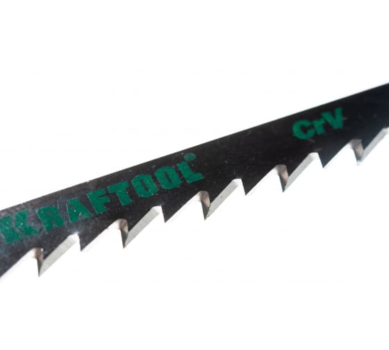 Полотно для электролобзика Kraftool T144D 75х4мм, по дереву, ДВП, ДСП, быстрый рез, Т-хвостовик, Cr-V сталь, 5 шт (159521-4-S5)