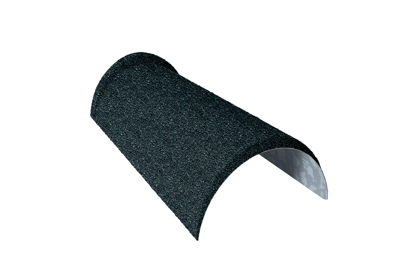 Конек полукруглый Gerard 205 0,43м (сталь), цвет 471