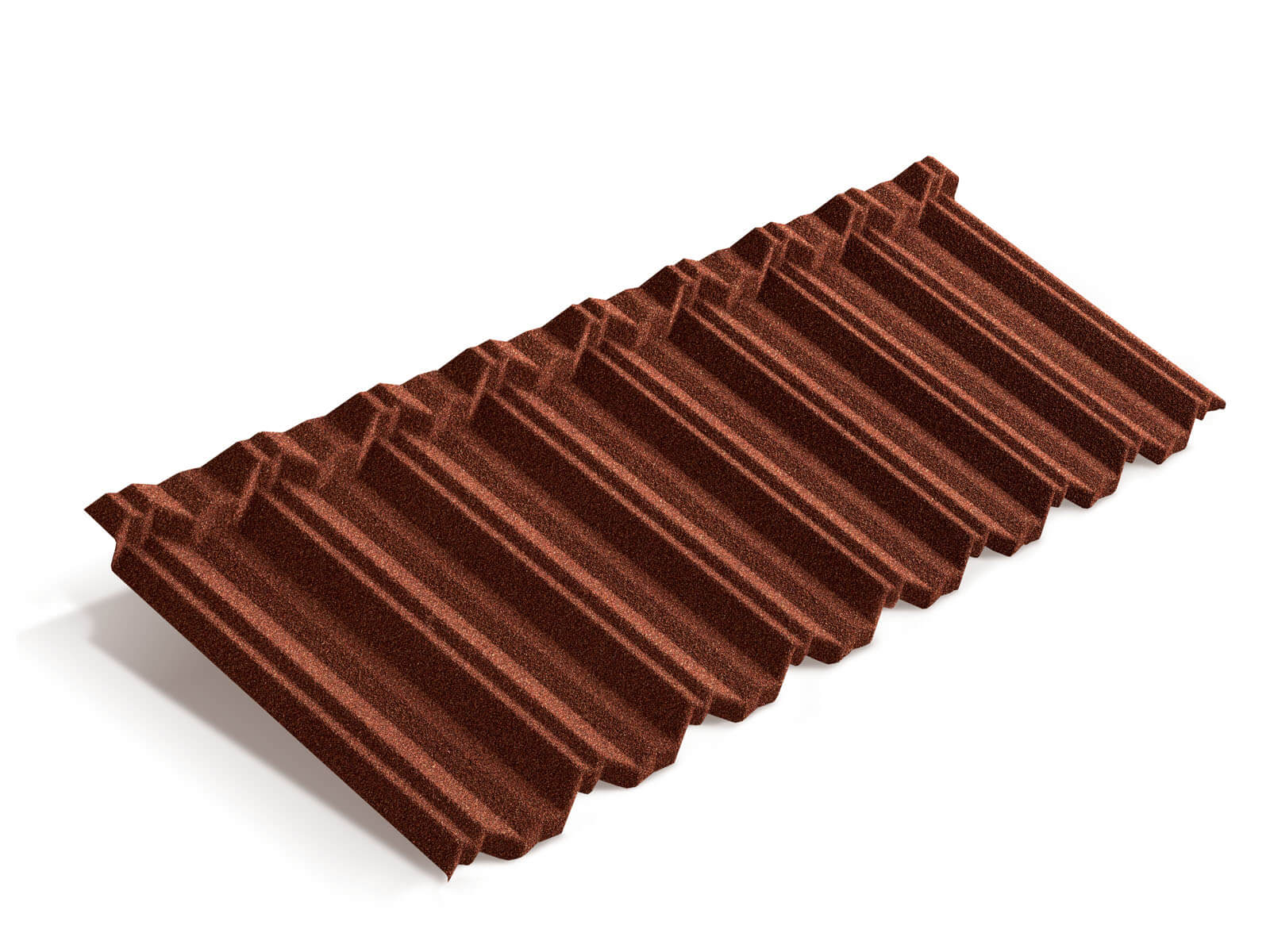 Лист композитной черепицы Metrotile MetroClassic скарлет