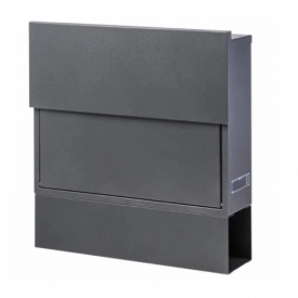 Ящик почтовый цвет графит, арт 65-318