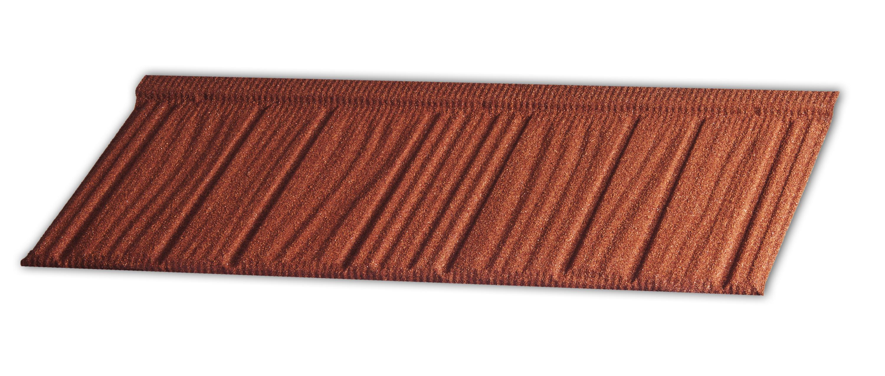 Лист композитной черепицы Gerard Shake rosso