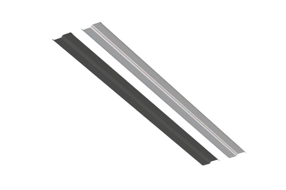 Планка Вака Braas RAL7030 серый/RAL7016 черный 2м