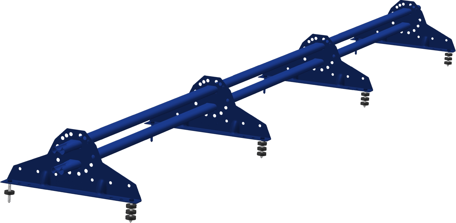 Снегозадержатель трубчатый Grand Line RAL 5002 3м