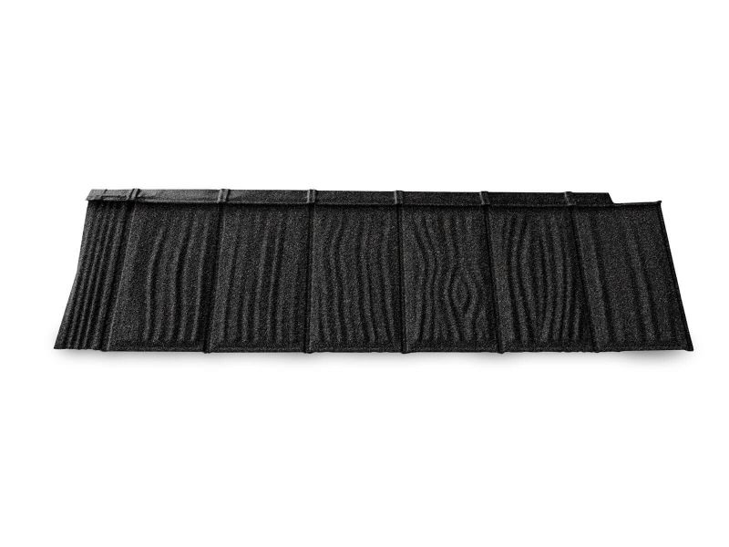 Лист композитной черепицы Metrotile iShake черный