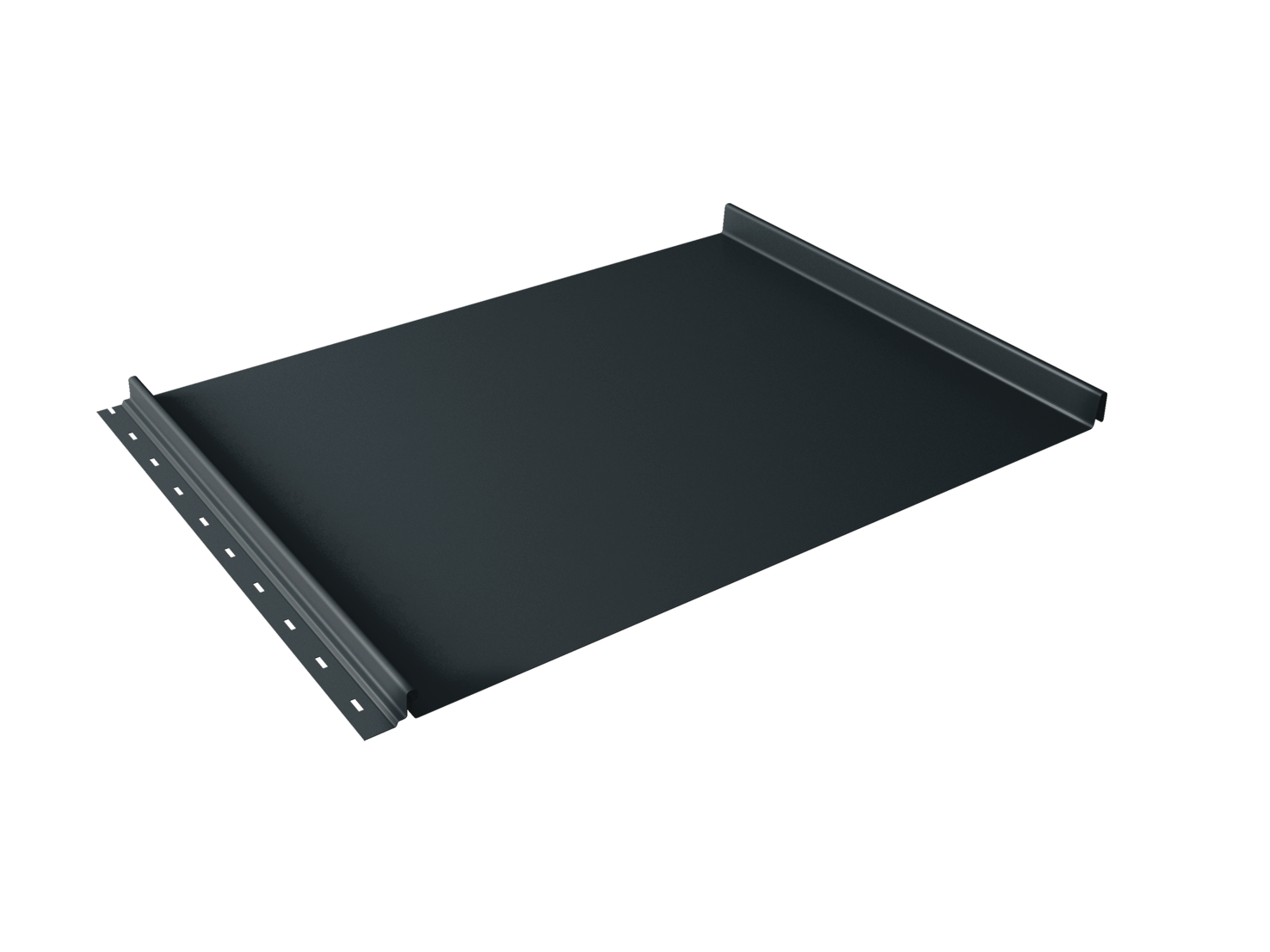 Кликфальц Grand Line 0,5 Velur X с пленкой на замках RAL 7016 антрацитово-серый