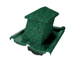 Вентилятор кровельный для композитной черепицы Metrotile HV15-15 Mistral зеленый