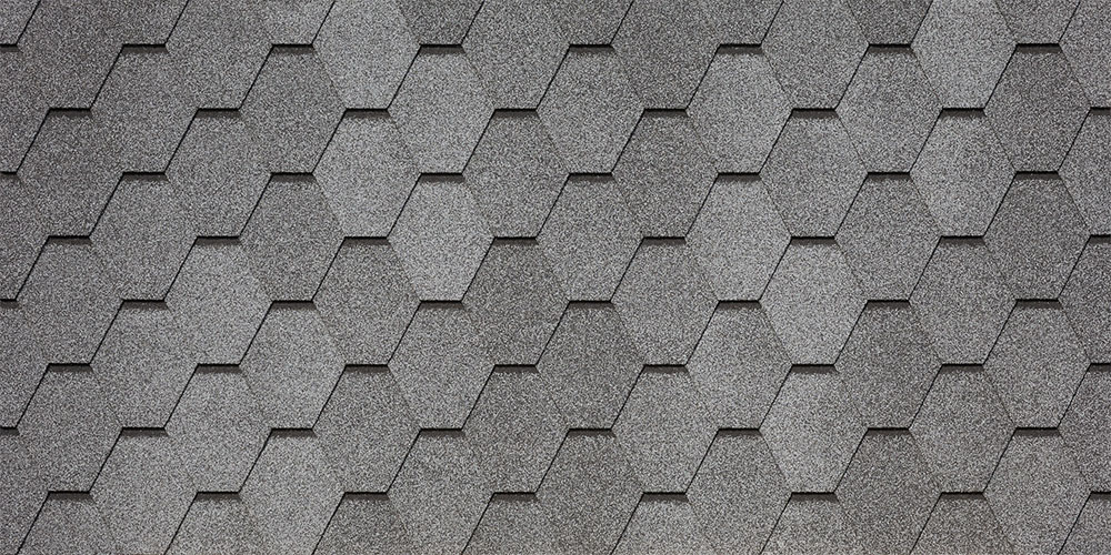 Черепица гибкая Tegola Veneto granito 454 (серый с отливом)